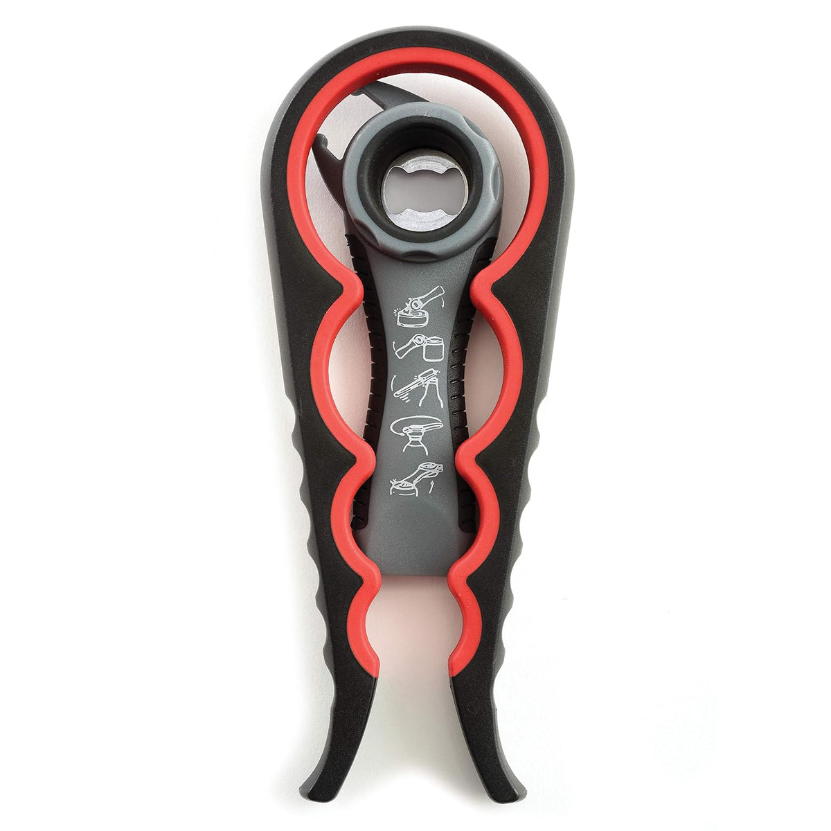 Norpro Multi, Bottle, Gripper Pad for Weak Hands, 6 in 1 Jar Opener