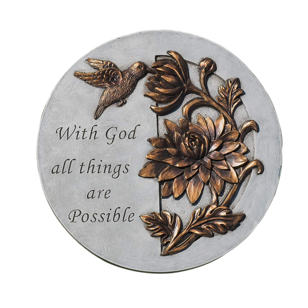 Garden at Home Sculpture, 9x9, Bronze