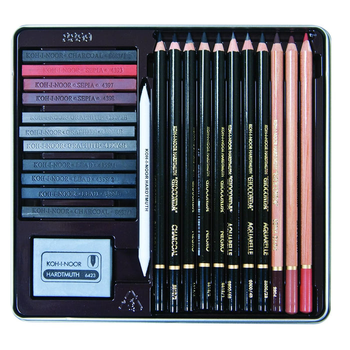 Koh-I-Noor Art Craft Kit, 24 Piece Set, varied