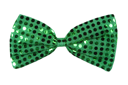 Beistle Green Glitz 'N Gleam Bow Tie Party Accessory (1 count) (1/Pkg)