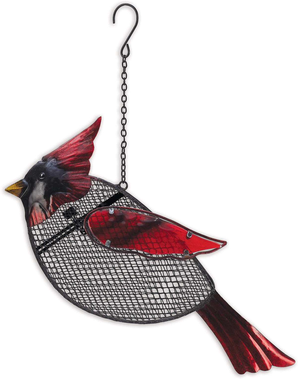 Sunset Vista Designs Wildlife Feeder, 16 x 8.1, Red