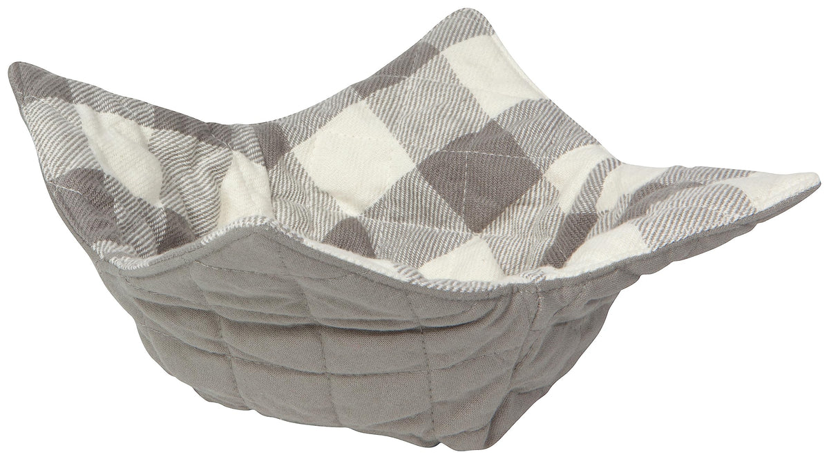 Now Designs Dishware Bowl, W9 x L9 x H2in (Pack of 1), London Gray