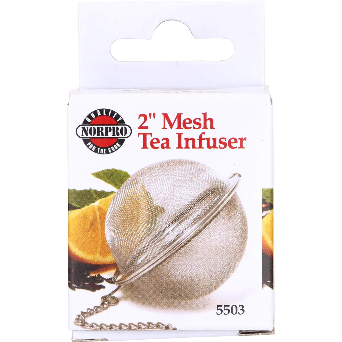 Norpro Tea Infuser, 2-inch, Silver