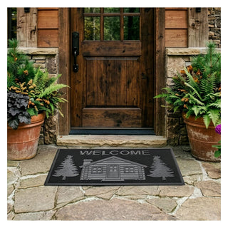 Home Furnishings By Larry Traverso Rug, 18 x 30 Inches, Cabin