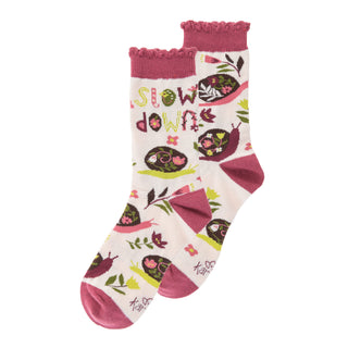 Karma Gifts, Crew Socks Snail