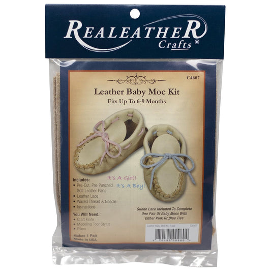 Realeather Art Craft Kit, Size 6-9 Months, Buckskin