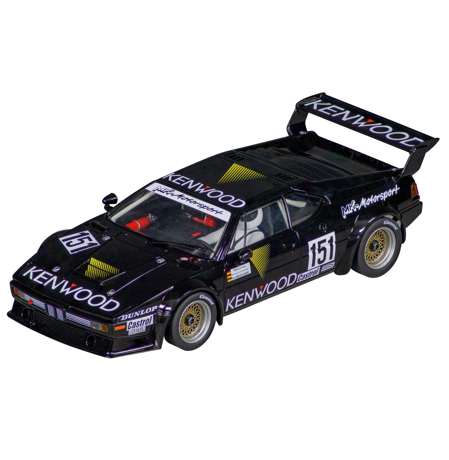 Carrera 23959 BMW M1 Procar MK-Motorsport No.151 DRM 1986 1:24 Scale Digital Slot Car Racing Vehicle Digital Slot Car Race Tracks