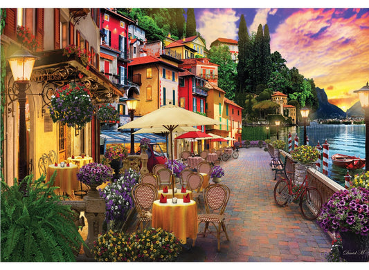 Anatolian Puzzle - Lake Como, 2000 Piece Jigsaw Puzzle, Code: 3944, Multicolor
