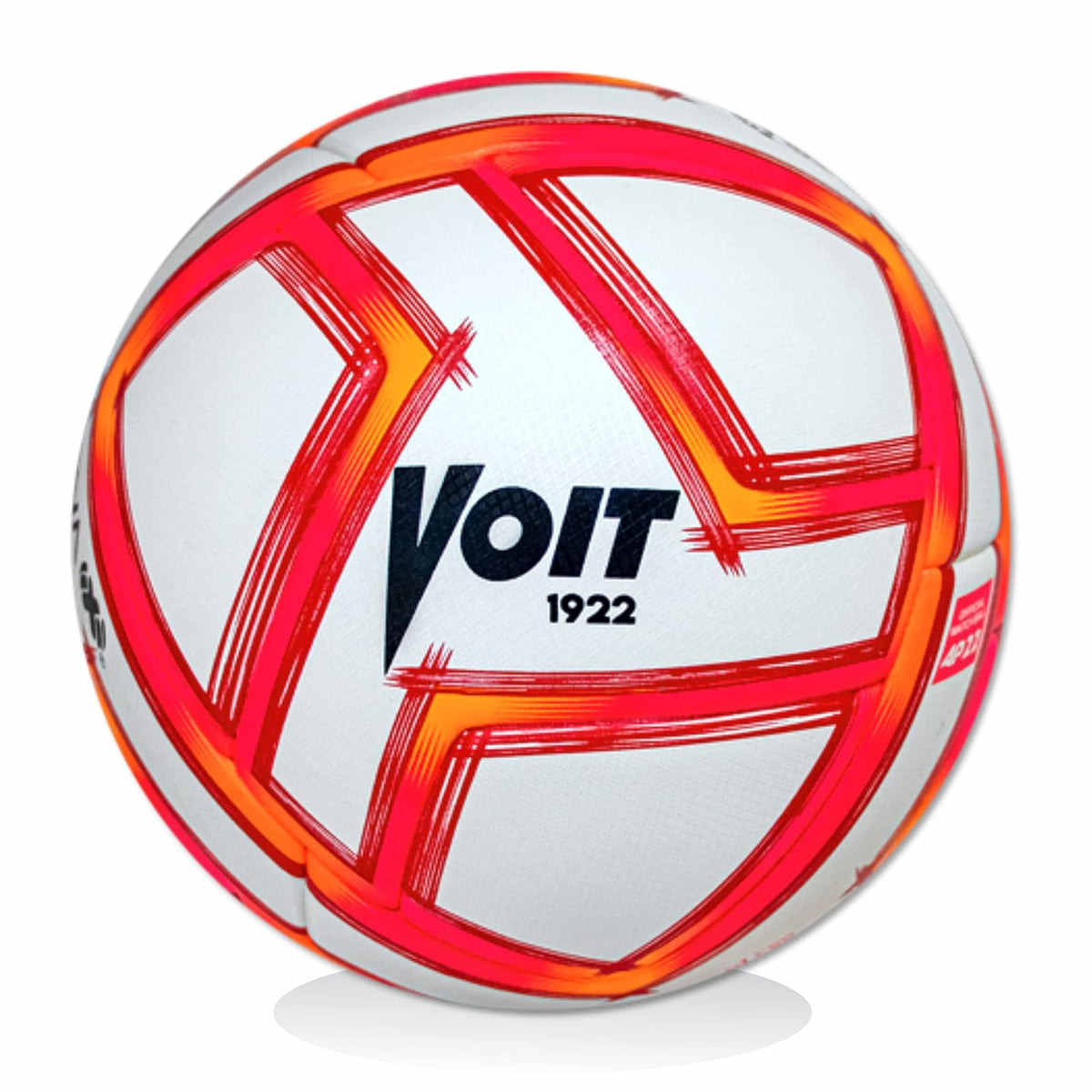 Voit Recreation Ball, Size 5, White and Red