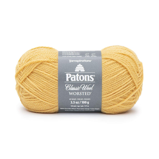Spinrite Yarns (CA) Patons Classic Wool Yarn, Sunshine