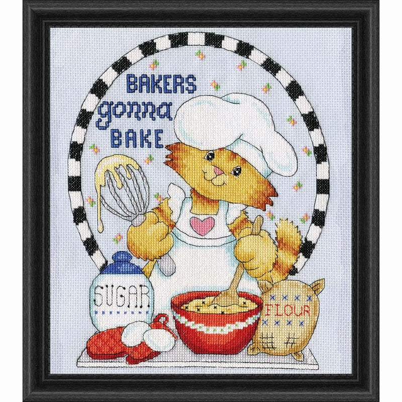 Design Works Crafts Inc. Bakers Gonna Bake Counted Cross Stitch Kit, Multi