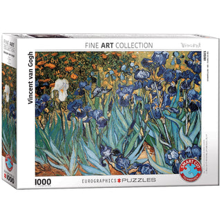 EuroGraphics Irises by Vincent Van Gogh Puzzle (1000-Piece) (6000-4364)