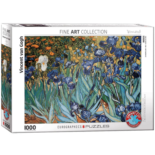 EuroGraphics Irises by Vincent Van Gogh Puzzle (1000-Piece) (6000-4364)