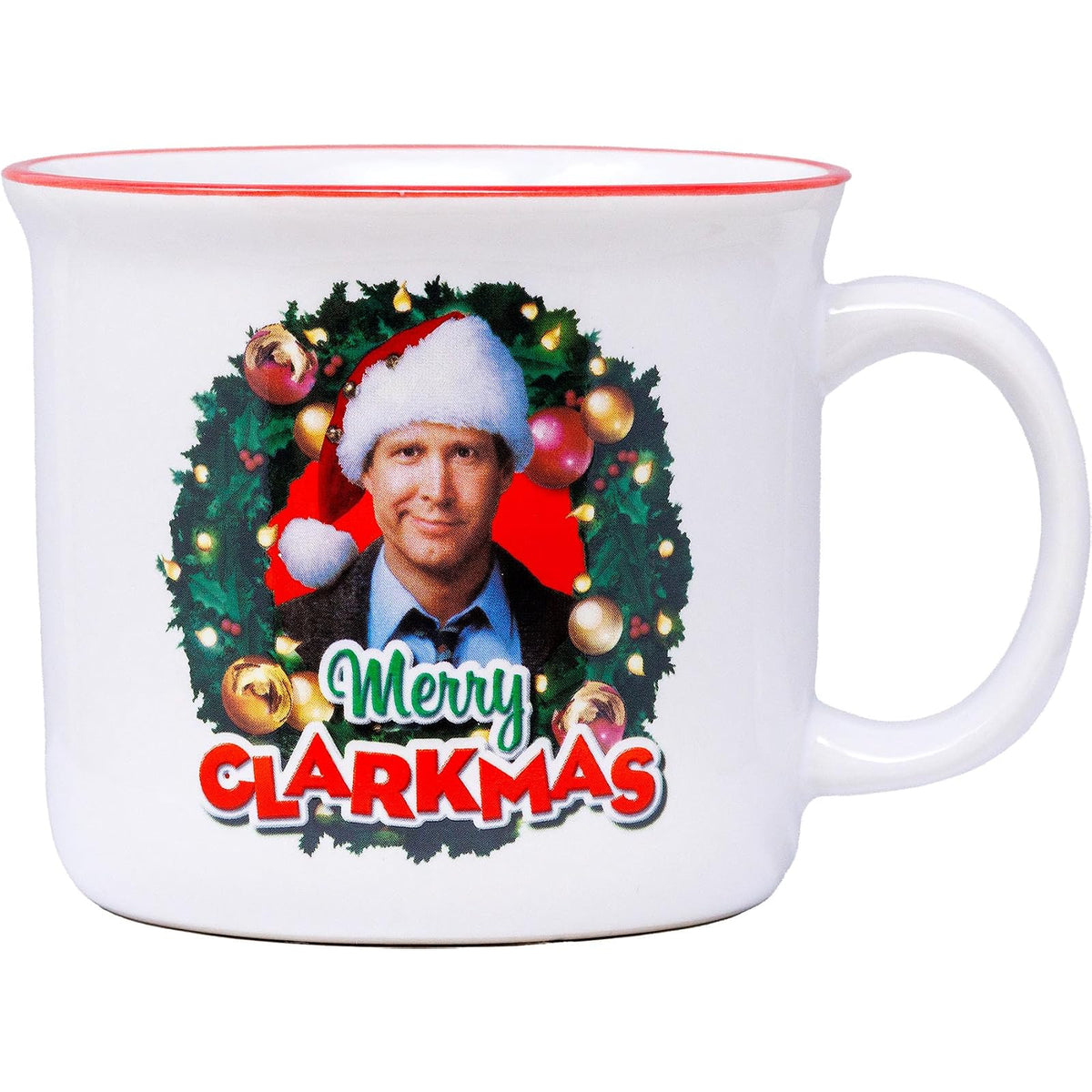 Spoontiques Drinking Cup, 14 Ounces, Merry Clarkmas