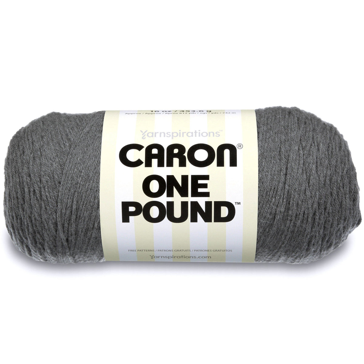 Caron Yarn, 1 Pack, Medium Gray Mix