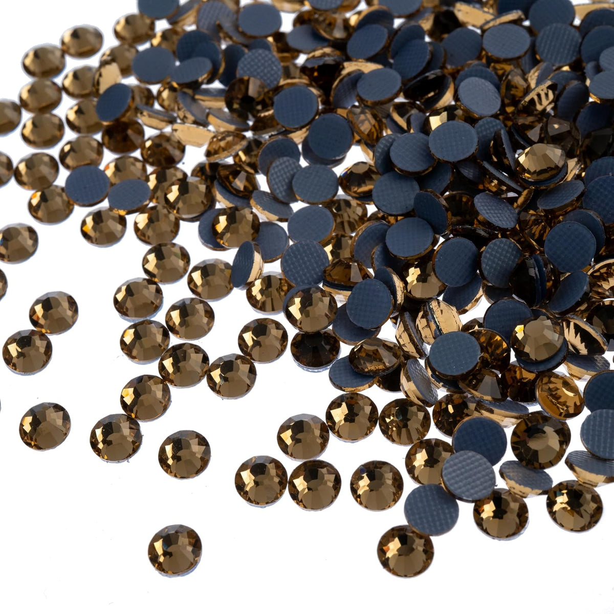 Crystal Lane Diy Craft Bead, ss12, Light Colorado Topaz