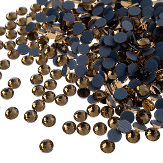 Crystal Lane Diy Craft Bead, ss12, Light Colorado Topaz