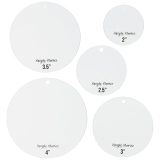 Simple Stories Home, 2x2-4x4, White