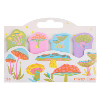Karma Self Stick Note, One Size, Mushrooms