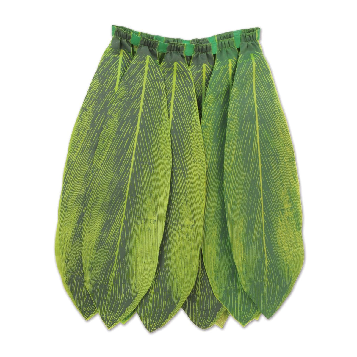 Beistle Skirt, Green, Ti Leaf Hula Skirt
