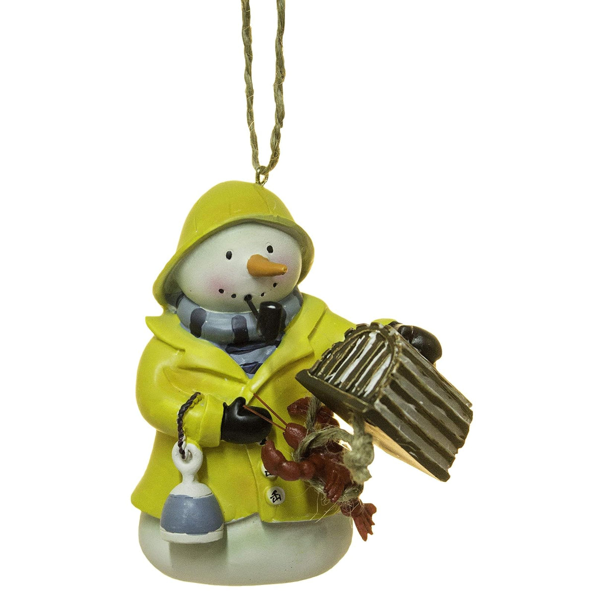 Cape Shore Hanging Ornament, White, Cape