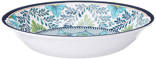 Certified International Talavera Melamine 13.75" x 2.75" Large Serving Bowl, Multicolor