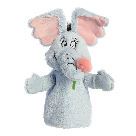 Aurora 15963 Dr. Seuss Horton Hand Puppet Plush Toy, 13-inch Height, Gray