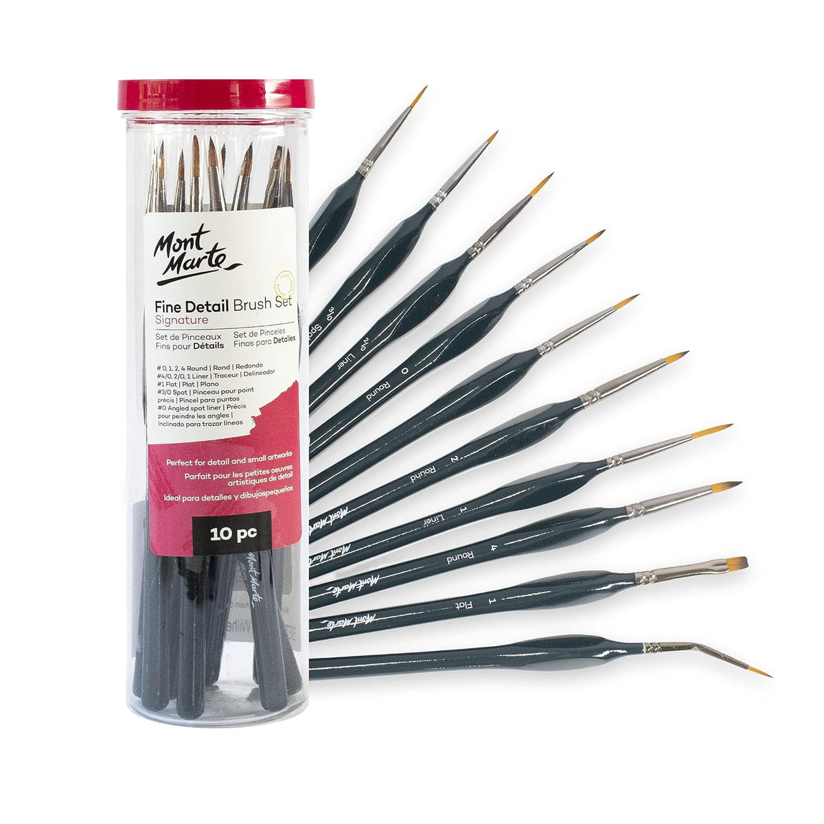 Mont Marte Paint Brush, Small, Black