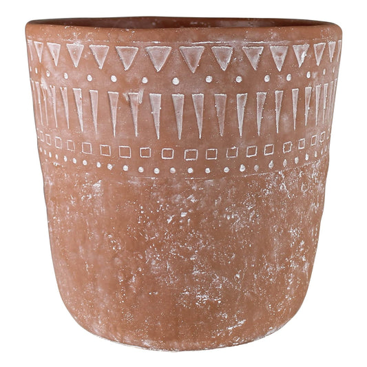 HomArt Planter, 10 x 10 x 9.5inch, White