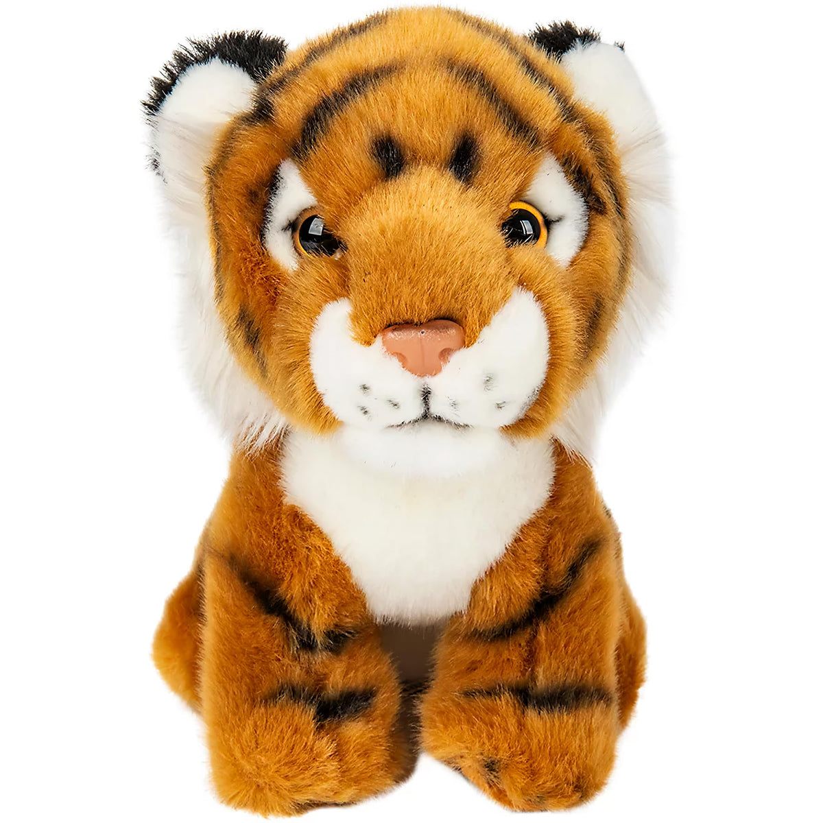 Rhode Island Novelty Majestic Buttersoft Tiger, Soft Safari Animal Stuffed Toy for Kids, 7 Inch