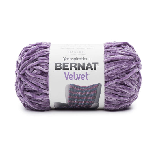 Spinrite Yarns (CA) Bernat Velvet Yarn, 10.5 oz, Gray Orchid,16103232010