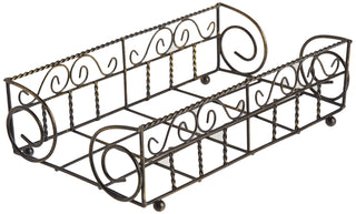 Boston International Napkin Holder, Guest Towel, Antique Brass