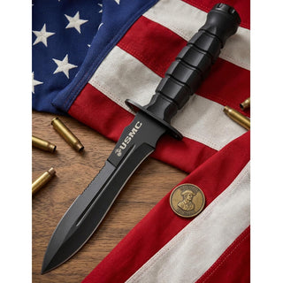 MTECH USA Knife, 6.6", Black
