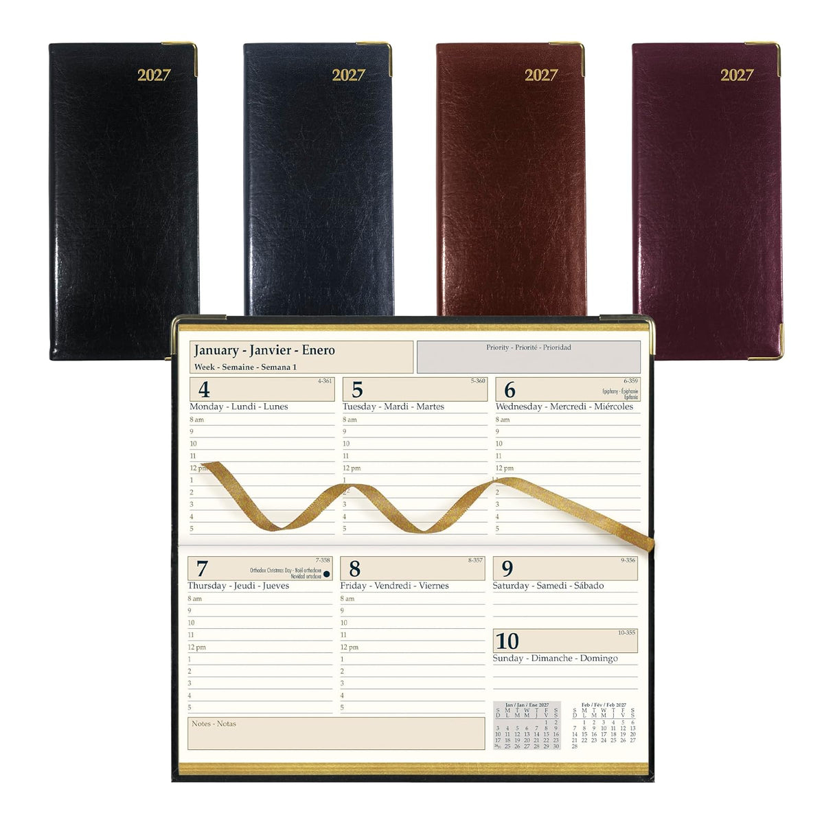 Brownline Planner, 6.875" x 3.187", Assorted