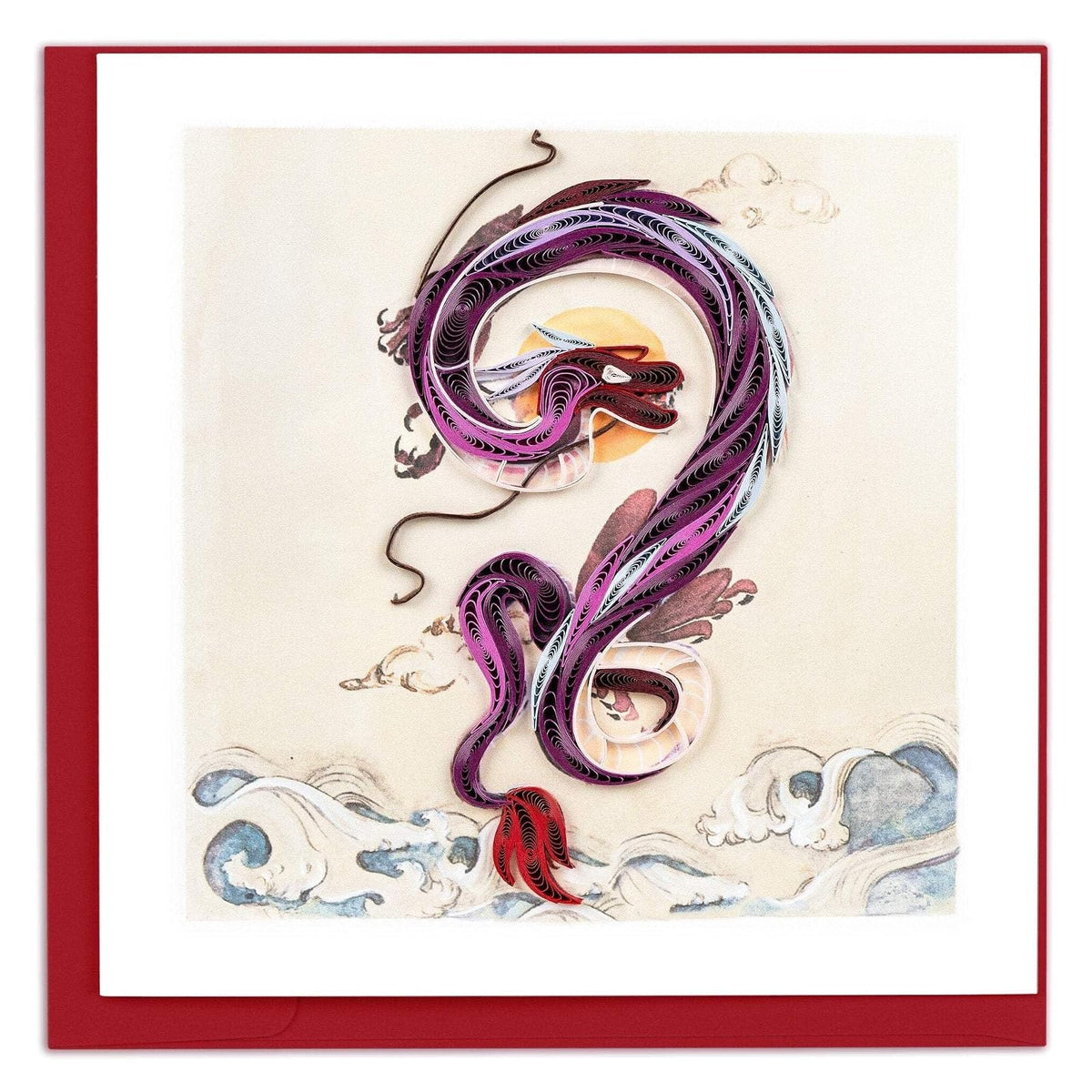 Quilling Card Greeting Card, 6x6 Inch, Multi
