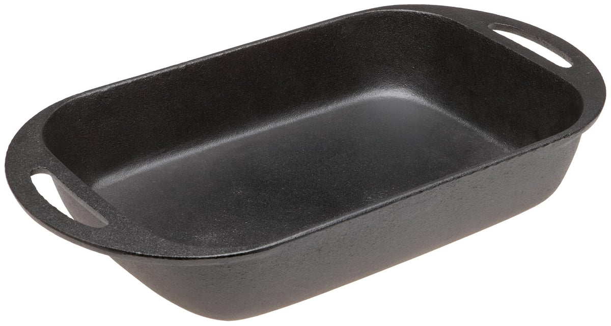 Old Mountain Pre Seasoned 10162 Rectangle Baking Pan, 8 3/4 Inch x 16 Inch