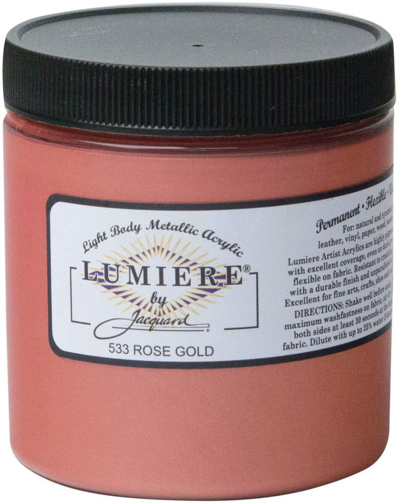 JACQUARD PRODUCTS Rose Gold Lumiere Fabric Paint