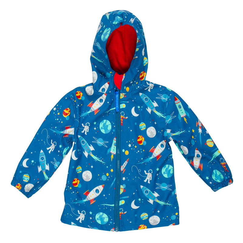 Stephen Joseph Kids Raincoat, Space, 6/6X