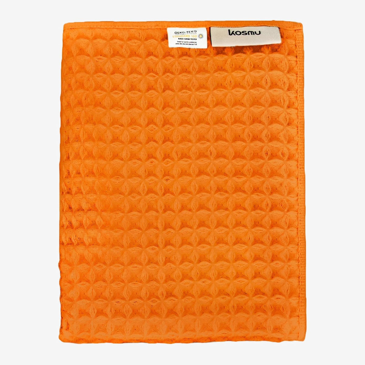 KOSMU Towel, Coral Orange, Hand Towel