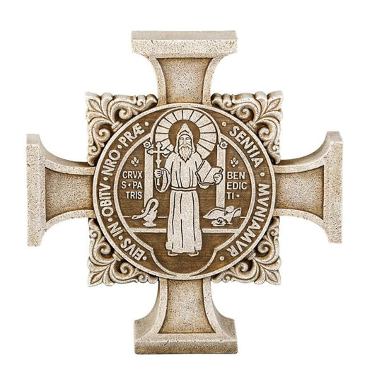 Christian Brands Saint Benedict Stepping Stone Cross