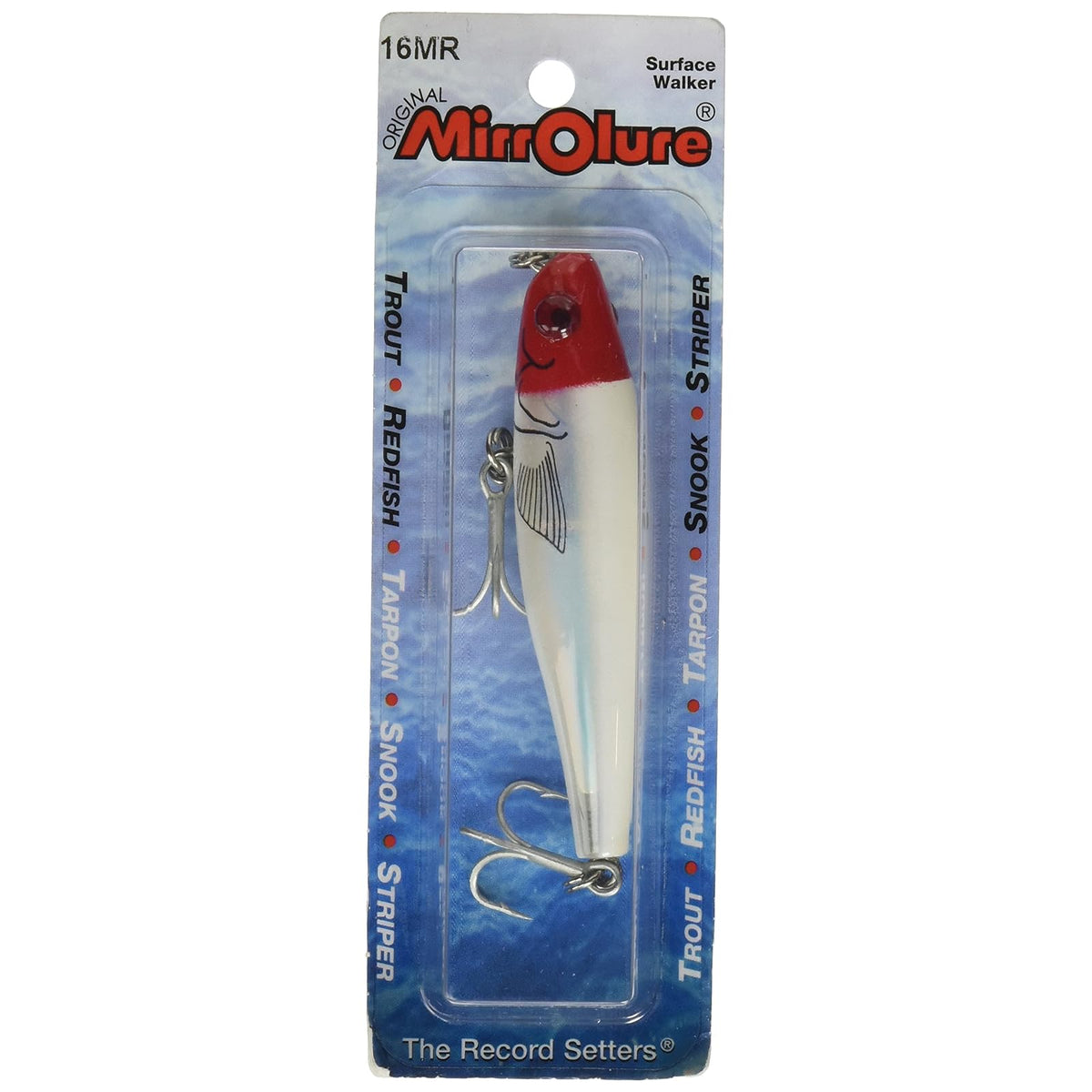 MirrOLure Fishing Hook, 3 Inch, 3/8 oz, Red Head