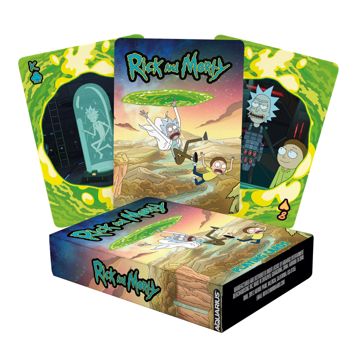 AQUARIUS Tabletop Game, 2.5 x 3.5, Green