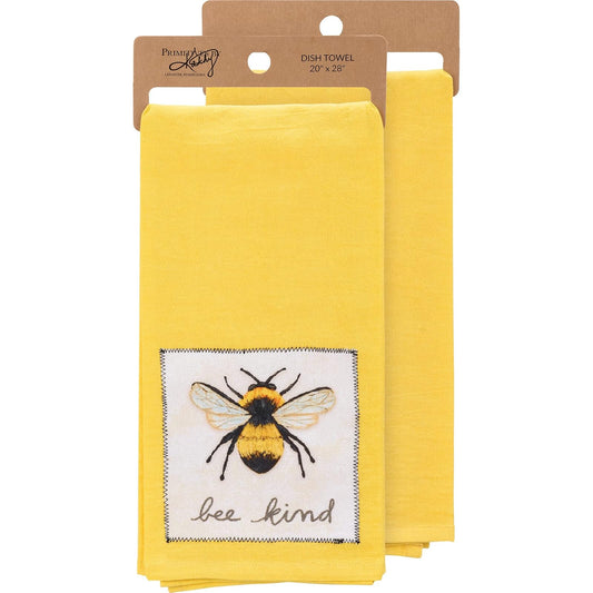 Primitives by Kathy 112608 Kitchen Towel Bee Kind, 28-inch