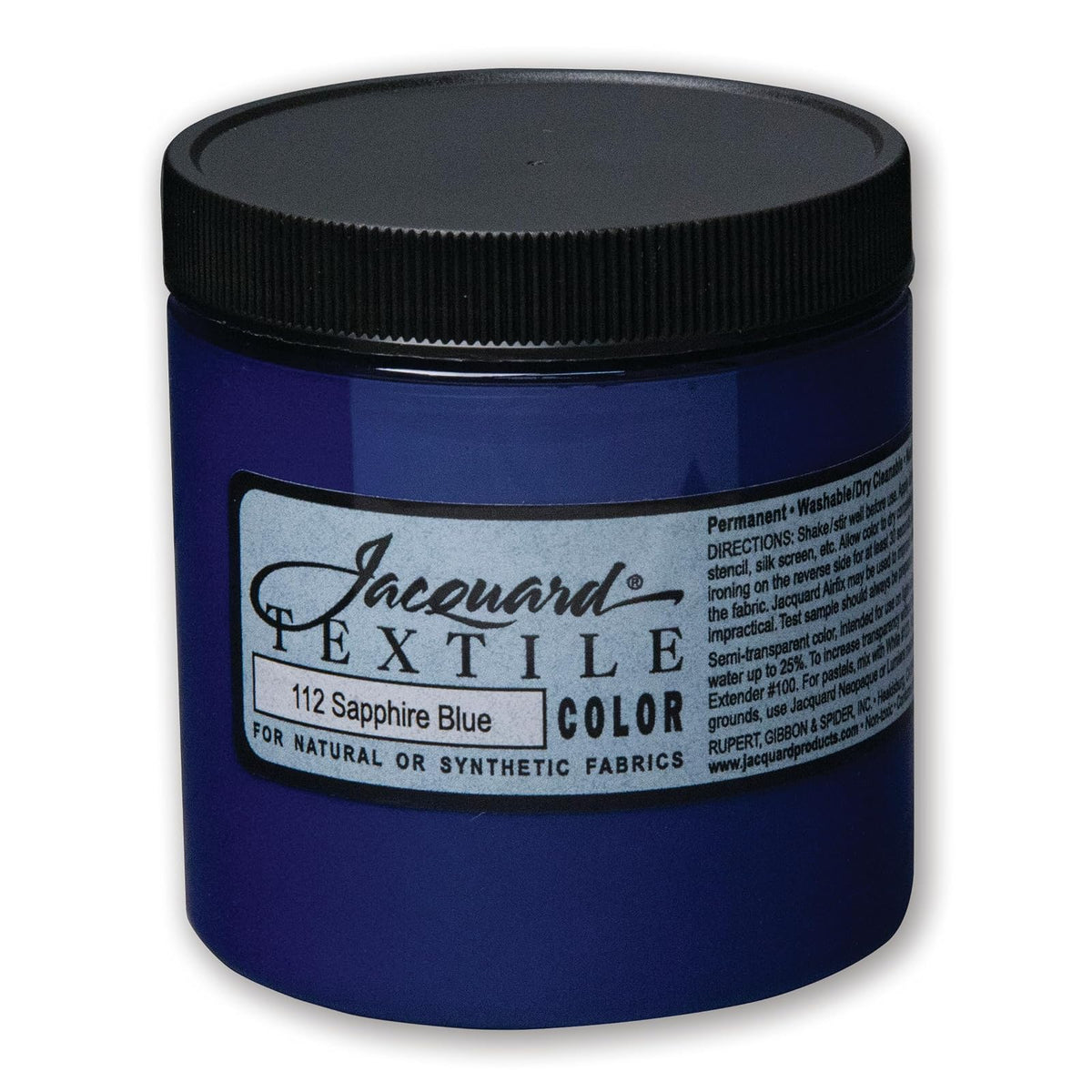 Jacquard Paint, 8 Ounce (Pack of 1), Sapphire Blue
