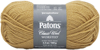 Patons Yarn, 3.5 oz, 210 yds, Honey