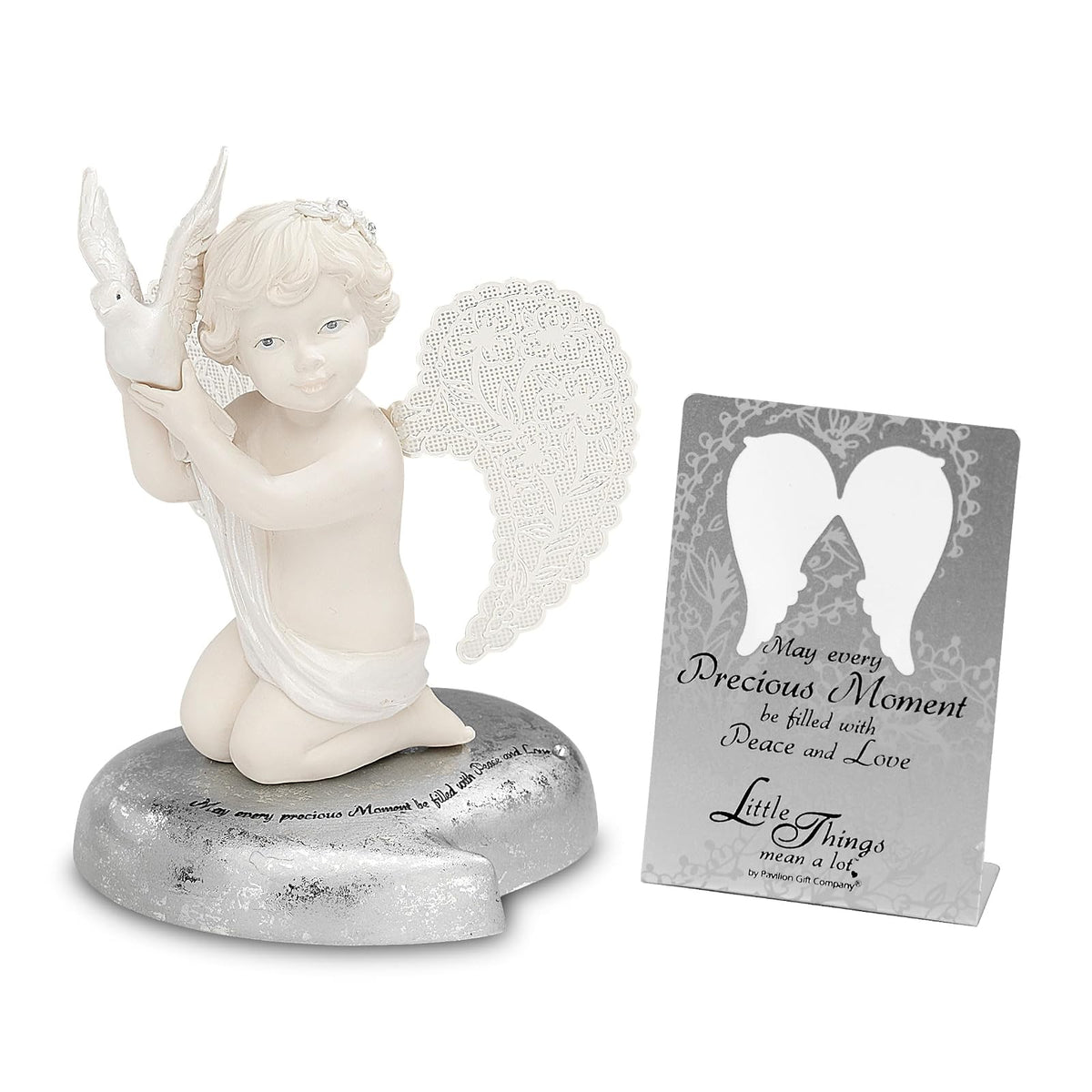 Pavilion Gift Company Figurine, 3-1/2-Inch, Silver