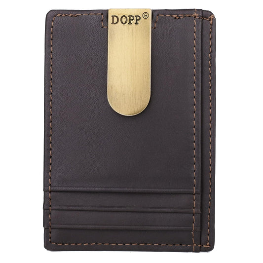 JYS Enterprise Dopp¬Æ Regatta Front Pocket Money Clip Brown
