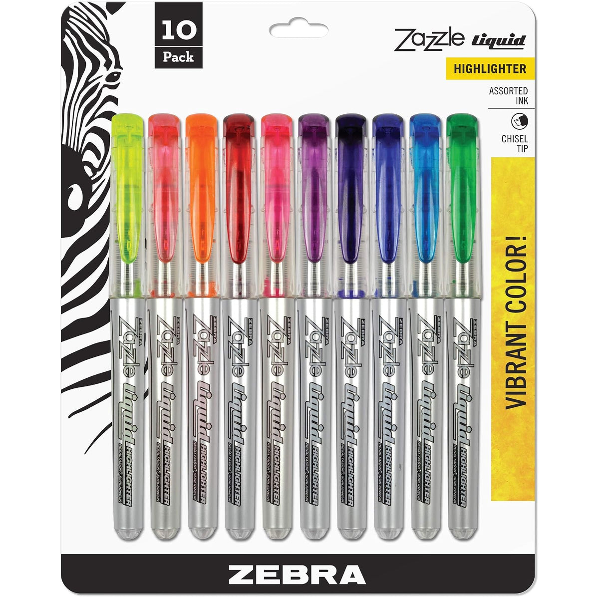 Zebra Pen Marking Pen, 1 Count (Pack of 10), Assorted