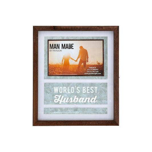 Pavilion Gift Company Picture Frame, brown, Modern