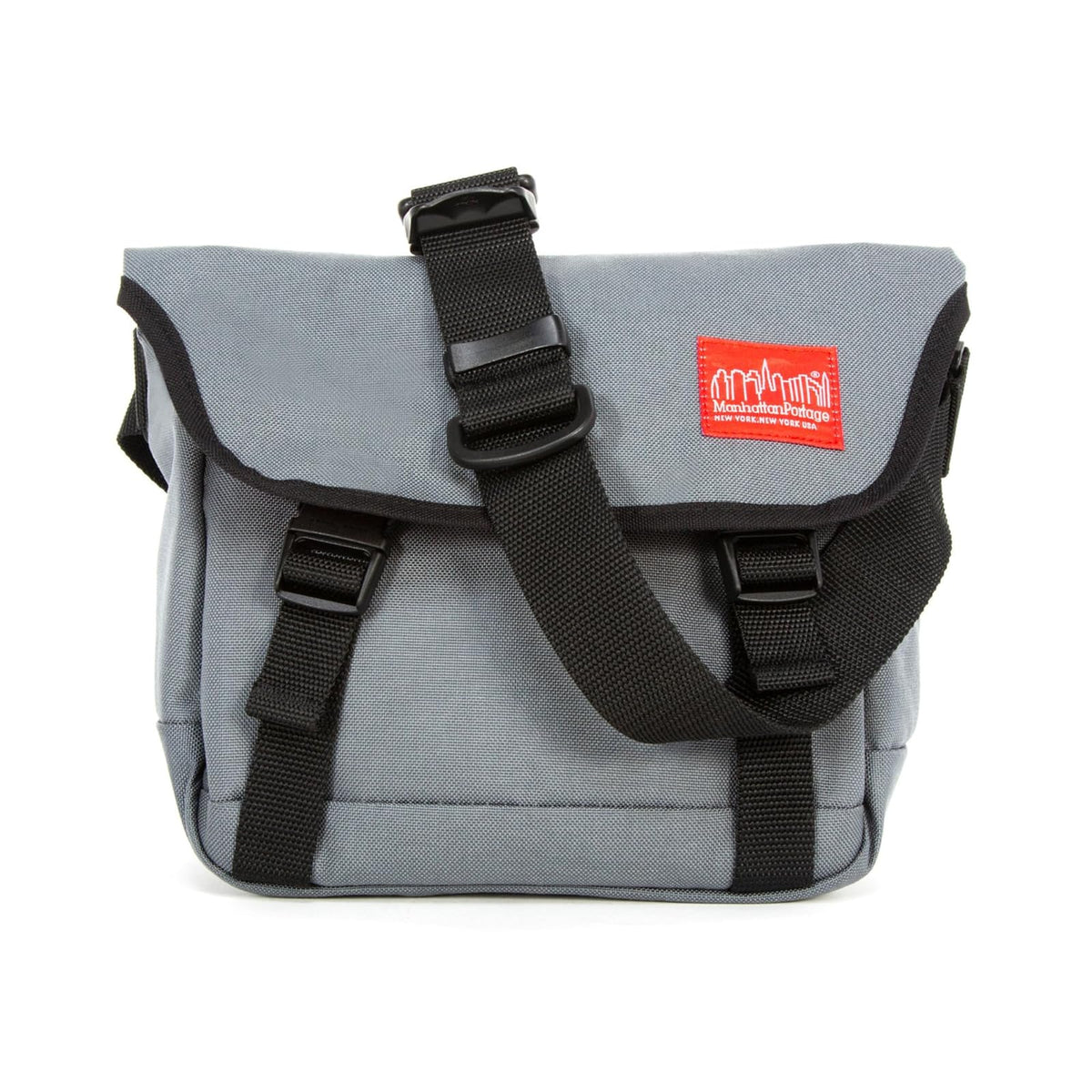 Manhattan Portage Handbag, Medium, Grey